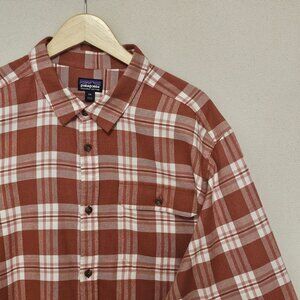 Patagonia Organic Cotton Lightweight Fjord Flannel Shirt XXL